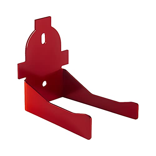 BAMI-LEE House Hook for Fire Extinguisher,4Pcs Fire Extinguisher Mount 5lb-10lb Fit for Home Office (Red)