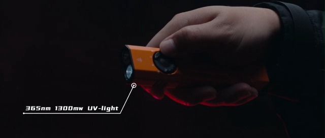 Amazon.co.jp: Jetbeam E26 UV Kunai EDC 懐中電灯 高輝度 フラッシュ