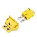 Aoleytech Panel Mount K-type Thermocouple Miniature Socket Plug Connector
