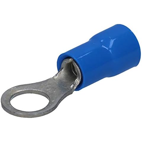 Cembre BF-M5 Ring Terminals Insulated M5 Blue 1.5-2.5 mm² I Industrial Quality Pack of 100 Cover