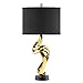 Stein World 99809 Belle Resin Table Lamp, 15" x 29.88", Gold/Black