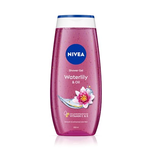NIVEA Waterlily & Oil 250ml Body Wash - Image 3