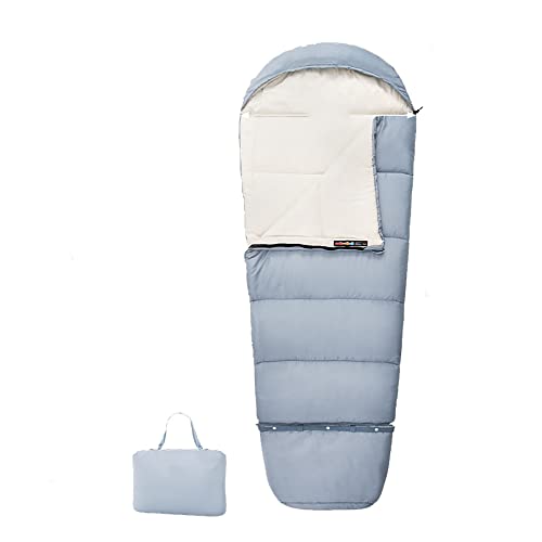 LHFD Schlafsack, Baumwollschlafsack Kinderschlafsack, Child Envelope Style kann Spliced Werden, tragen leicht oder wasserdicht, warm für Camping, im Freien, innen Cover