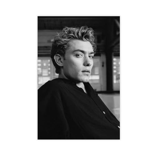 Poster Jude Law (37) sur toile - Décoration murale pour salon, chambre à coucher - 30 x 45 cm