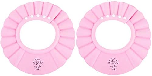 Pixie Shower Cap for Girls - Pink (Pack of 2)