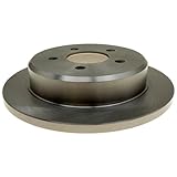 ACDelco 18A784A Advantage Non-Coated Rear Disc Brake Rotor