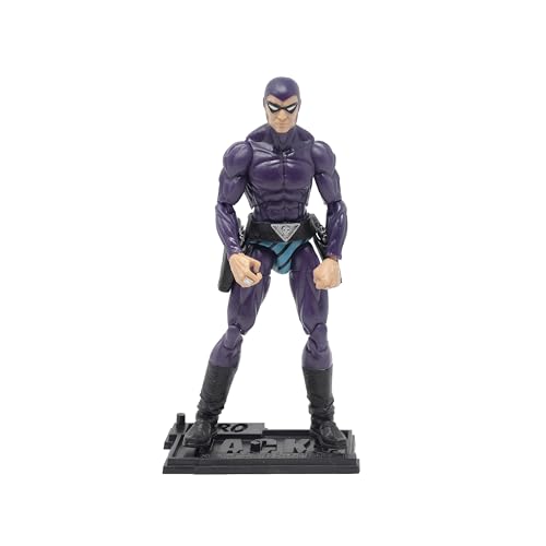 Boss Fight Studio Hero H.A.C.K.S. 21st Phantom Action Figure, Wave 1 – Highly Articulated Collectible Figurine with Accessories, Holstered Belt, Pistols, Sword, Alternative Hands, and Stand – 1:18