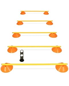 Sportikel24 Mini-Hürden 5er Set Agility-Ausrüstung