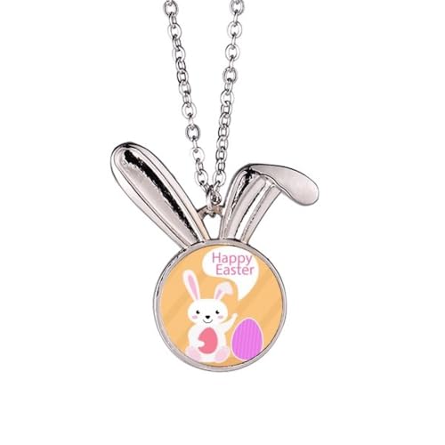 Collier œuf de Pâques bijou cadeau idéal pour célébrer les fêtes de printemps