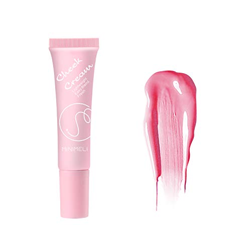 Liquid Face Blush Makeup Pigmented Long Lasting Cheek Blusher Cream Gel, Natural-looking, Lightweight, Blendable, Cruelty Free Make Up (03)