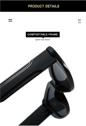 Men's Small Frame Trendy Sunglasses Outdoor Commuter Driving Women Photography Sun Glasses4