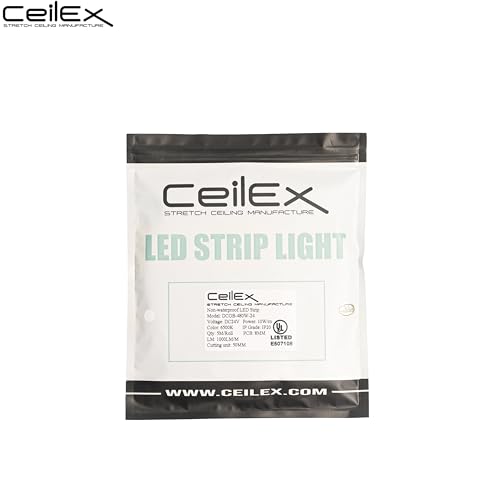 Tira LED COB 6500K Blanco 24V 10W/m 480 LEDs/m 5 m miniatura 5