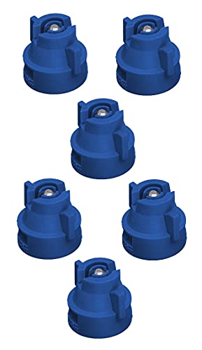 Pack of 6 - TeeJet Extended Range Spray Tip w/Cap 80° Rated 0.3 GPM @ 40 PSI Farmer Bob's Parts XRC8003-VS
