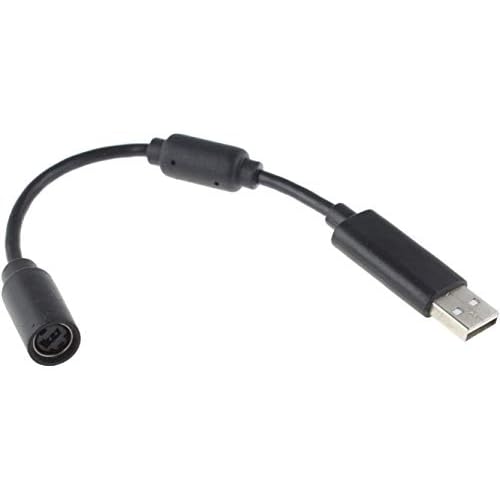 USB-Kabel für Microsoft Xbox 360, PC-Gamepad-Controller-Adapter (schwarz)