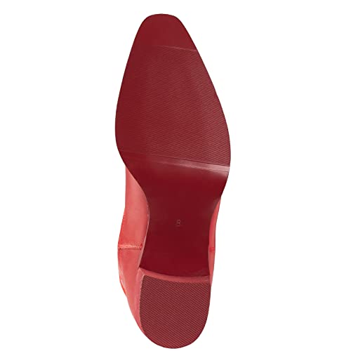 Image of IUV Cowboy Boots For Women Pointy Toe Women's Western Boots Cowgirl Boots Mid Calf Boots