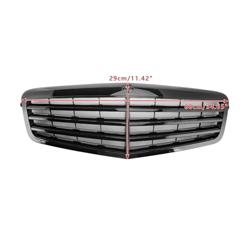 Calandre avant noire Mercedes Classe E W212 finition premium