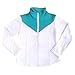 LIUHUO Girls Ice Skating Jackets Women Boys Training Figure Skating Tops Costs Fleece (Green,9-10 Years)
