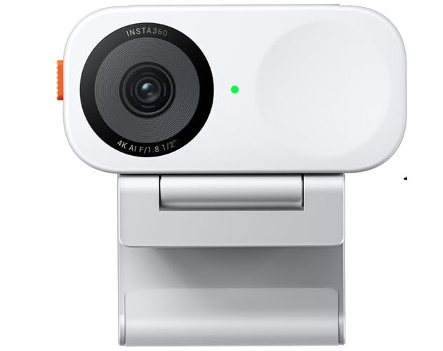 Insta360 Link 2C Webcam AI Édition standard Blanc arctique pour vidéo