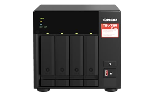 Qnap NAS + Switch Bundle QNAP TS-473A + QSW-1105-5T...