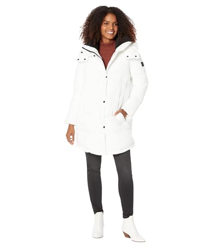 Calvin Klein A-Line Stretch Puffer