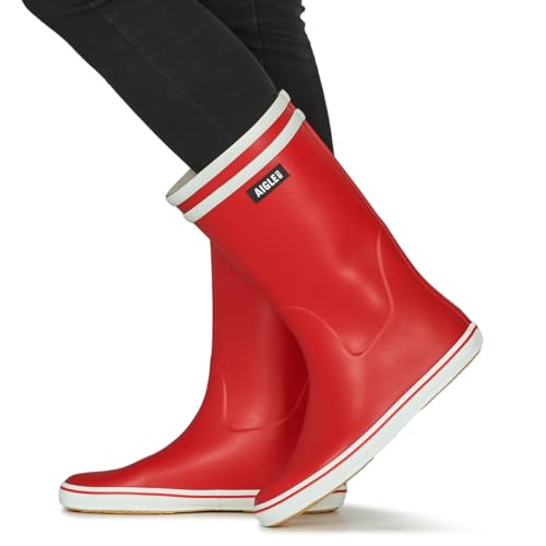 Aigle MALOUINE 2, Botte de Pluie Femme - Rouge - 36 EU