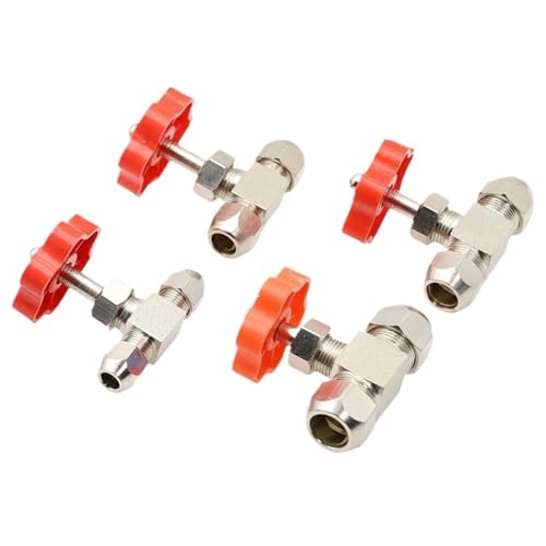 Vanne à globe de 12mm en métal type aiguille haute pression