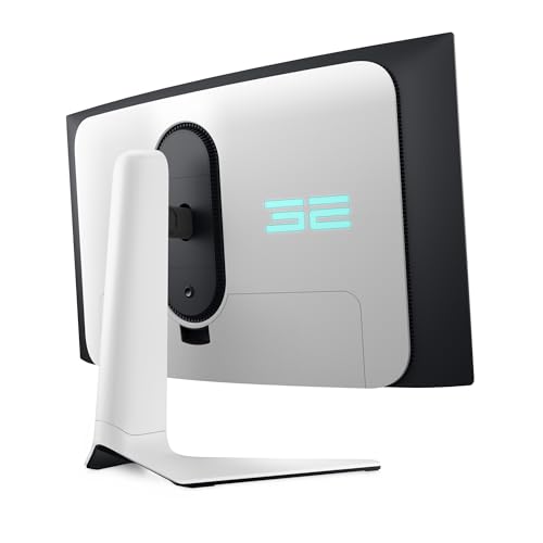 Image of Alienware Aw3225Qf Computer Monitor 81.3 Cm (32 inch) 3840 X 2160, W129021912 (81.3 Cm (32) 3840 X 2160 Pixels 4K Ultra Hd Qd-OLED Black, White)