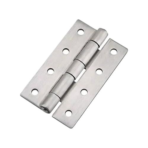 304 Stainless Steel Cabinet Doors Furniture Hinges Industrial Electrical Heavy-Duty Folding Hinges 1Pcs