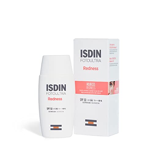 Isdin FotoUltra - Redness SPF50+ per Pelle Sensibile e Arrossamenti, 50ml