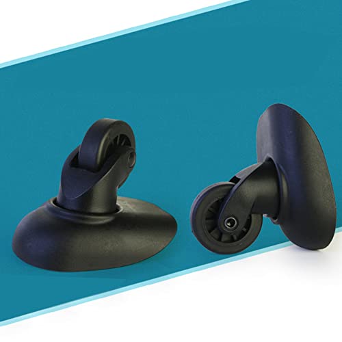 Luggage Wheels,Universal Luggage Casters,1 Pair Luggage Wheel Replacement Spare Spinner Caster for Suitcase Wheel Repair (W148)4