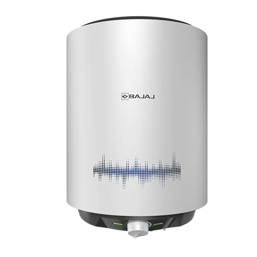 Bajaj Shield Series New Shakti 15L Storage Wall Mount Water Heater For Home|5-Star Rated Geyser|Child Safety Mode|For High Rise Buildings|10-Yr Tank 6-Yr Element 4-Yr Product Warranty|White&Grey