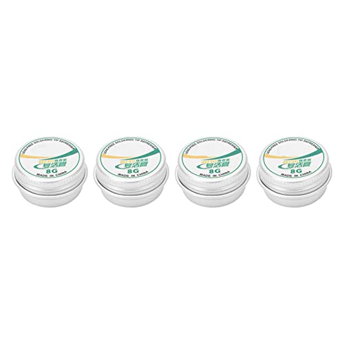 Image of Soldering Iron Tip Resurrection Paste 4Pcs Soldering Tip Refresher Paste Tin Powder Resurrection Paste for Oxide Solder Iron 8g Tips (8g)