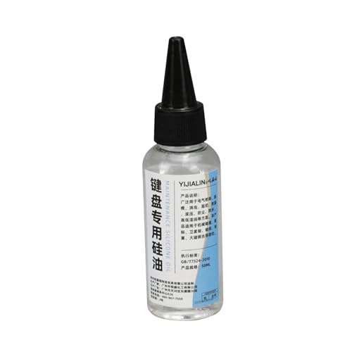 Pruojhw Aceite para teclado, lubricante para teclado,Aceite lubricante Keycaps | Aceite lubricante para teclas de teclado, aceite de silicona lubricante para teclas de teclado mecánicas