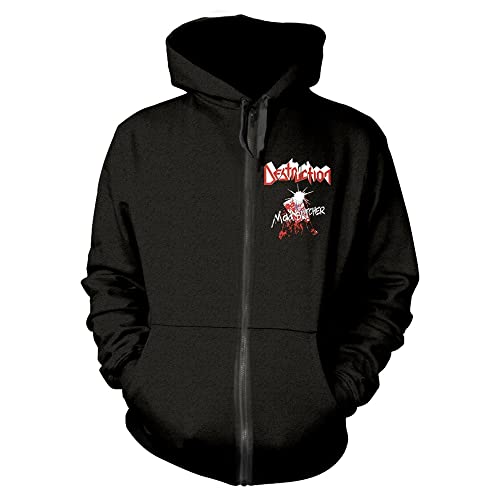 Destruction hoodie Mad Butcher imprimé officiel logo haute qualité homme S