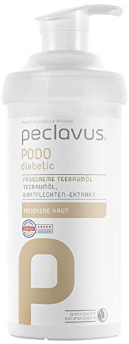 Preisvergleich Produktbild Peclavus PODOdiabetic Fußcreme Teebaumöl / 500 ml
