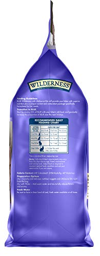Image of Blue Buffalo Wilderness High Protein, Natural Kitten Dry Cat Food, Chicken 2-lb (Pack of 2)