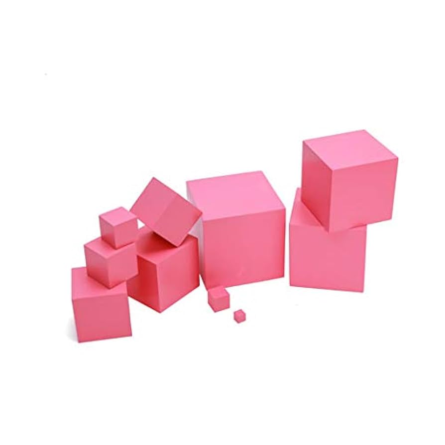 Amazon | アデナ モンテッソーリ ピンク タワー | はめこみ・形