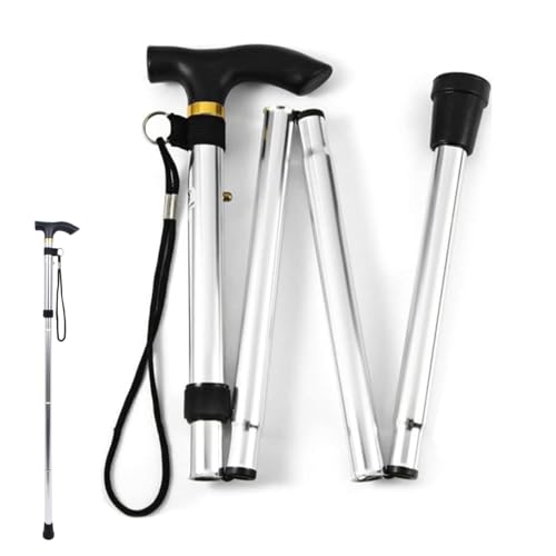 Jjiaolinin Walking Stick,Bastone Da Passeggio Donna Bastone Da Passeggio Pieghevole Bastone Per Anziani Pieghevole Bastone Da Passeggio Regolabile In 