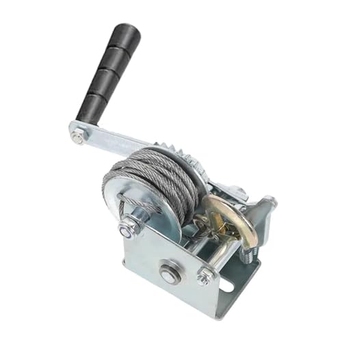 Carrete eléctrico, Grúa de elevación manual de 8 m y 500 lb WH540B, grúa de elevación manual pequeña, cabrestante for yates pequeños, cabrestante de cable, herienta de manipulación de materiales