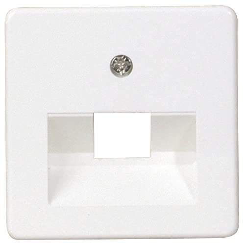 Opus 512.450.37 Mod./ISDN Abdeck, 1f, 55 pw, polarweiß