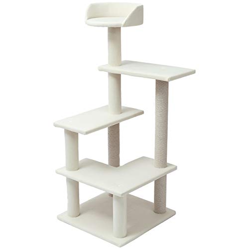 コーナン オリジナル ふわふわ キャットツリー 120cm 猫タワー キャットタワー 玩具 ツリー