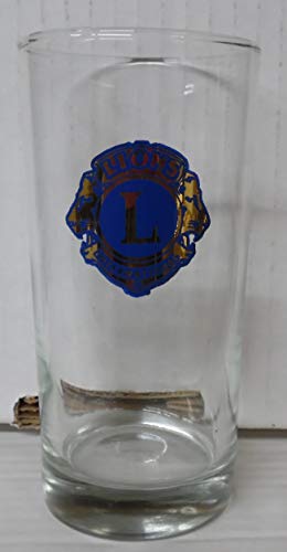 Lions Club International Collectible Glass 5 1/2