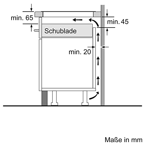 Bosch PXX675DC1E Serie 8 Induktionskochfeld (autark), 60 cm breit, FlexInduction Kochzonen verbinden, MoveMode voreingestellte Leistungsstufen, Bratsensor, PowerBoost schnelleres Kochen, Schwarz – Bild 3