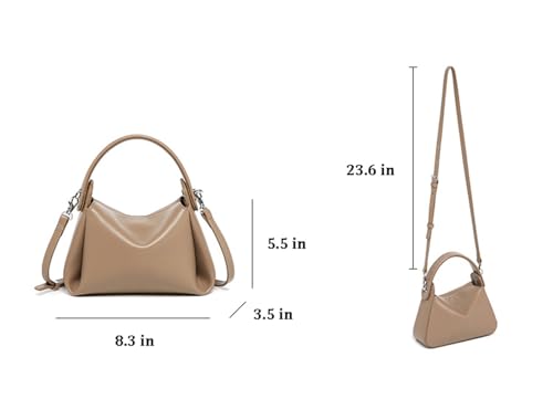 Vegan Leather Evening Clutch Handbag Purse Soft Dumpling Shoulder Bag for Women PU Evening Purse Handbag - Image 4