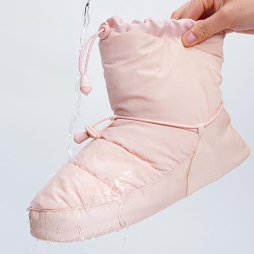 Winter Dance Boot Women Ballet Shoes Adult Warms Up Bootie Ankle Boot Dance Cotton Shoes Warm Nonslip Training Shoes2