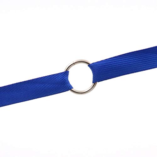 Bikicoco 3/4'' Metal O-Ring Buckle Connector Round Loops Non Welded For Bags Webbing Purse And Belt Straps, Silver, Pack Of 50 #TOP3