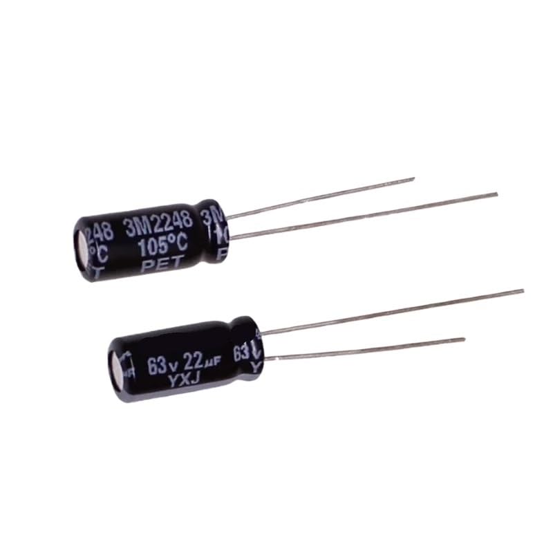 Capacitor 63V 100uF ideal para reparar electrodomésticos y proyectos caseros