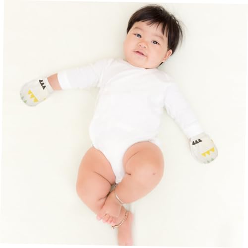 BESPORTBLE 7 Pairs Scratch Face Mittens Soft Cotton Gloves for Gentle Protection Comfortable Fit for Newborns and Boy Girl Durable and Mittens3