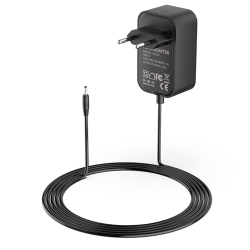 Jippofu 21W Ladekabel Ladegerät Kompatibel mit Alexa Echo 1st 2nd Gen Echo Show 1st Gen Echo Plus 1st Gen Echo Look Echo Link Fire TV 2nd Gen Netzteil Netzkabel Stromkabel Charger Adapter 15V 1.4A