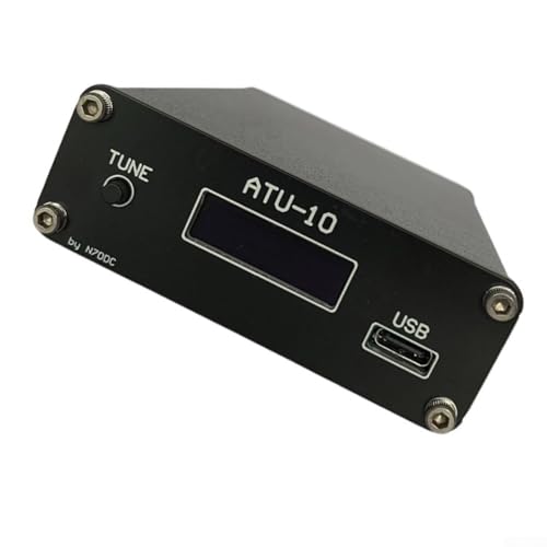 Tuner d'antenne automatique ATU-10 QRP 1.8-30MHz avec écran OLED noir pour radio amateur